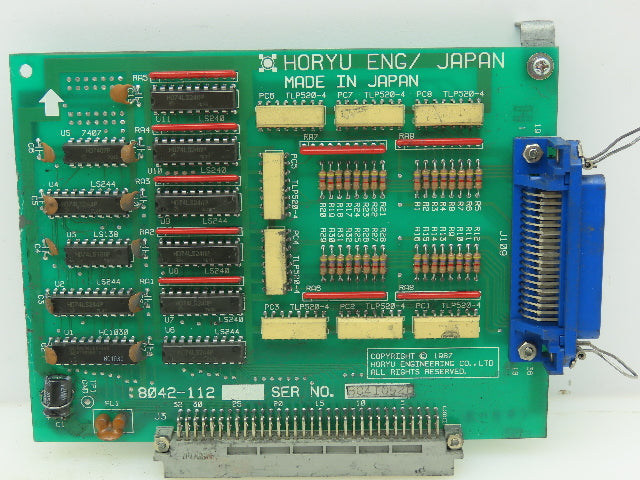 Horyu Eng. 8042-112 Circuit Board Servo Control Module