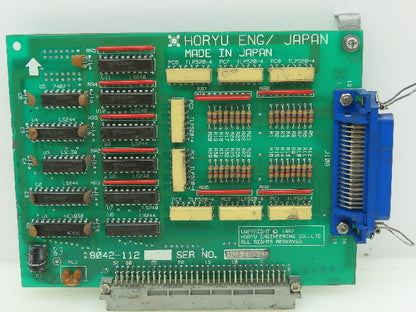 Horyu Eng. 8042-112 Circuit Board Servo Control Module