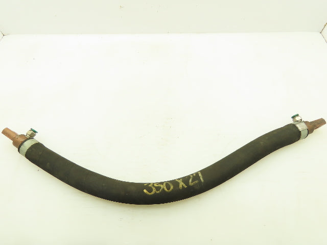Watteredge 350x27 Water Cooled Jumper Cable w/Two Copper Shunts & 3/8"Presto Lok