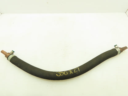 Watteredge 350x27 Water Cooled Jumper Cable w/Two Copper Shunts & 3/8"Presto Lok