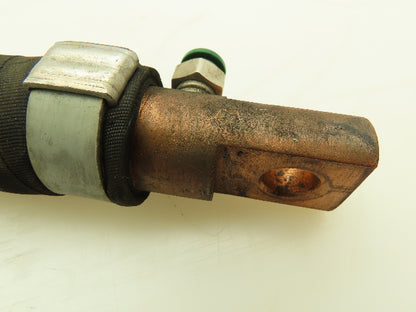 Watteredge 350x27 Water Cooled Jumper Cable w/Two Copper Shunts & 3/8"Presto Lok