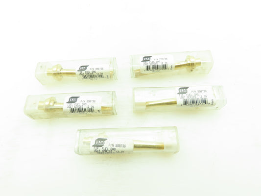 ESAB 998736 Cutting Torch Gas Fuel Welding Tip Only  1567- 12"  LOT OF 5