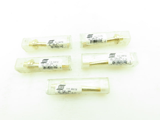 ESAB 998736 Cutting Torch Gas Fuel Welding Tip Only  1567- 12"  LOT OF 5