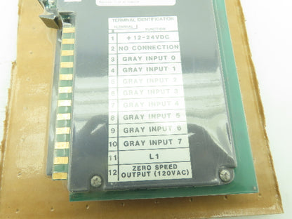 Allen Bradley 1771-DL Grey Encoder Input Module 7 Input Terminal