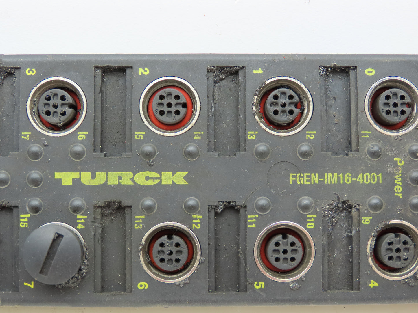 Turck FGEN-IM16-4001 Compact Multi-Protocol I/O Module For Ethernet