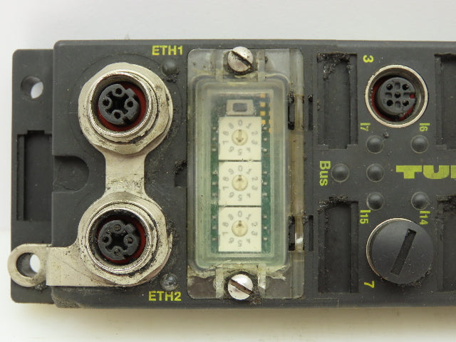 Turck FGEN-IM16-4001 Compact Multi-Protocol I/O Module For Ethernet