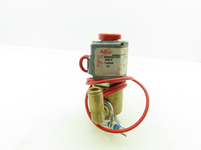 ASCO  X8262D2213701 Brass Solenoid Valve 250PSI  1/4" NPT 120V