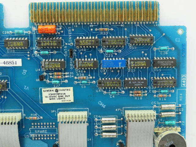 General Electric 1C600YB923A GE 10-50 VDC Output Sink Out w/ Lights