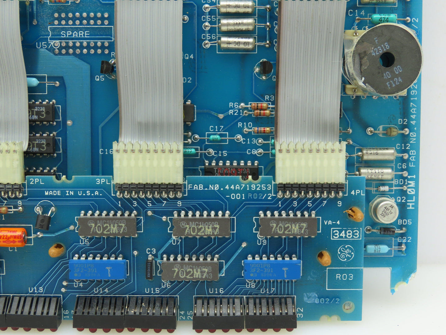 General Electric 1C600YB923A GE 10-50 VDC Output Sink Out w/ Lights