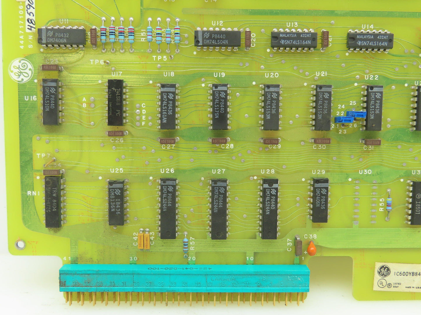 General Electric IC600YB841B Analog Input Module Ser 6 PLC Board Fanuc
