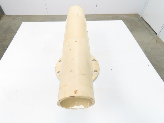 United Conveyor 6"x4" Flanged Steel Split-Shelf Tee AirLock Feeder Dry Bulk Bin