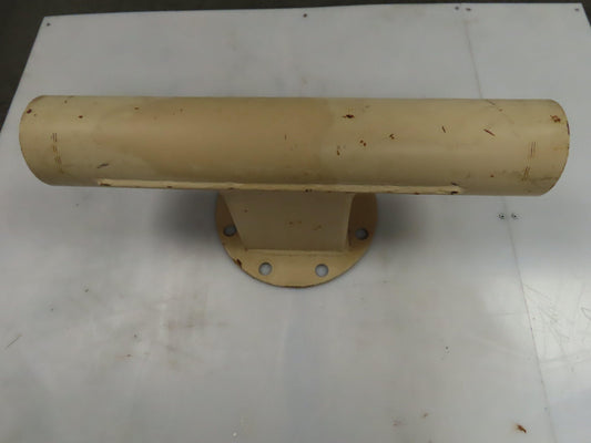 United Conveyor 6"x4" Flanged Steel Split-Shelf Tee AirLock Feeder Dry Bulk Bin