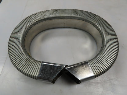 3" x 4.25" Steel Enclosed Flexible Wireway Tray Cable Hose Carrier 48" L