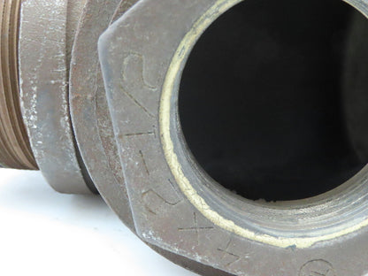 Ward 4"Anvil Tee w/4"Male Threaded Coupler & 4"-2-1/2"Reducer & 4"Barbed Fitting