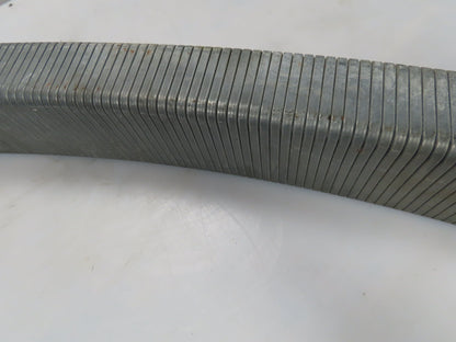 Kanek 3" x 4.25" Steel Enclosed Flexible Wireway Tray Cable Hose Carrier 56" L