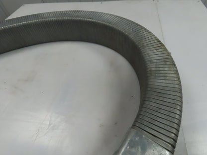 Kanek 3" x 4.25" Steel Enclosed Flexible Wireway Tray Cable Hose Carrier 56" L