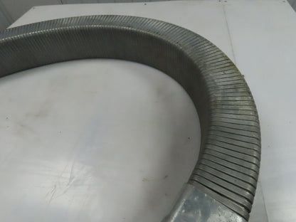 Kanek 3" x 4.25" Steel Enclosed Flexible Wireway Tray Cable Hose Carrier 56" L