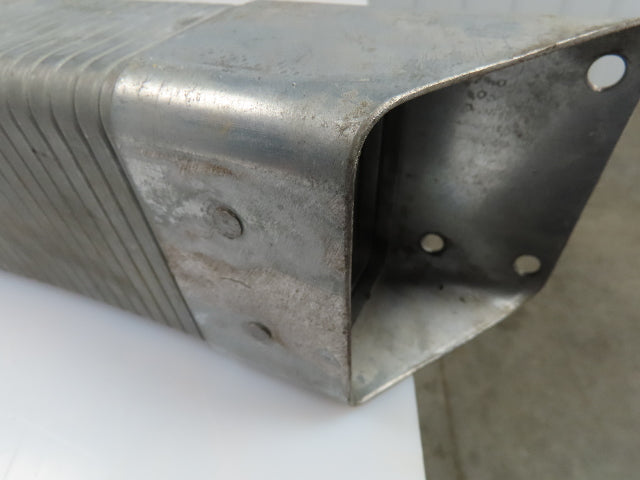 Kanek 3" x 4.25" Steel Enclosed Flexible Wireway Tray Cable Hose Carrier 56" L