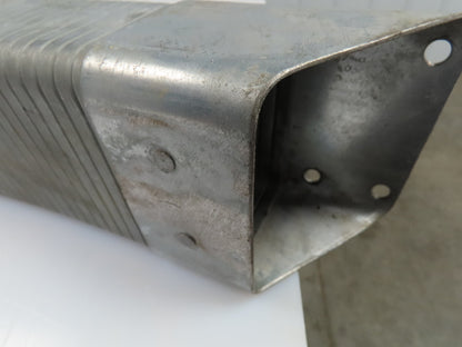 Kanek 3" x 4.25" Steel Enclosed Flexible Wireway Tray Cable Hose Carrier 56" L