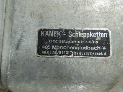 Kanek 3" x 4.25" Steel Enclosed Flexible Wireway Tray Cable Hose Carrier 56" L