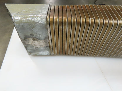 3" x 4.25" Steel Enclosed Flexible Wireway Tray Cable Hose Carrier 56" L