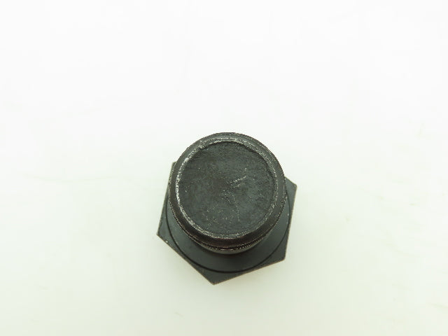 JH Steel Hex Head Black Bolt 1-3/4"L  1-1/4"Dia Thread Sz 12 Grade 5 LOT OF 6