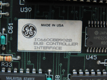 General Electric IC660CBB902B GE Fanuc Ser 6 Bus Controller Interface Module PLC