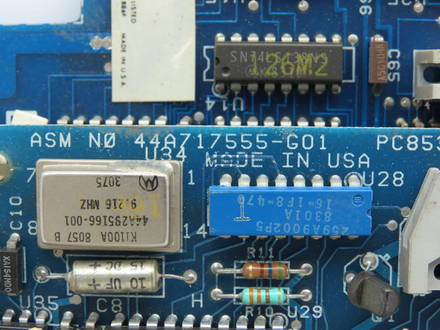 General Electric IC600FP915A GE Fanuc Axis Positioning Module Ser 6 44A71755-G01