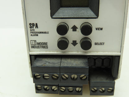 Moore Industries SPA/TPRG/2PRG/U-DPDT SPA Site Programmable Alarm .20 Amp DC Max