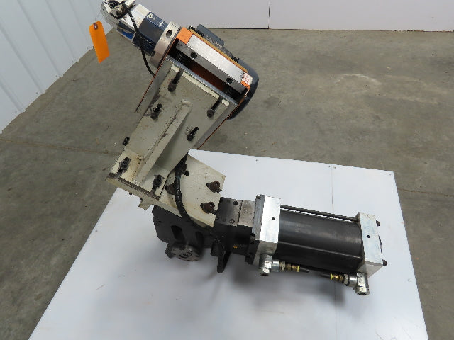 Semtorq AD5  Robotic Welding Tip Dresser 1 hp W/Pneumatic Pivot Positioner Unit