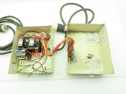 Shamrock Controls TE2-D0936 Reversing Motor Starter Coil 480VAC 1.6-2.5 Trip Amp