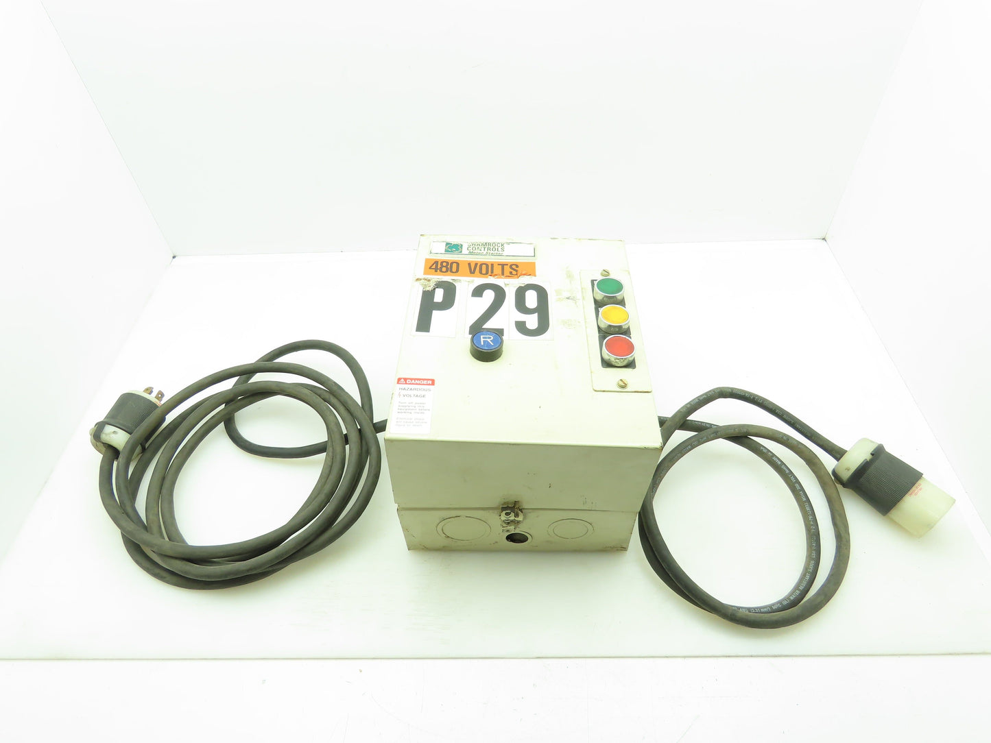 Shamrock Controls TE2-D0936 Reversing Motor Starter Coil 480VAC 1.6-2.5 Trip Amp