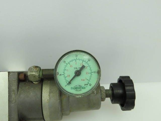Numatics 135RQ415JG Solenoid Valve Manifold Block Regulator 134RQ400J