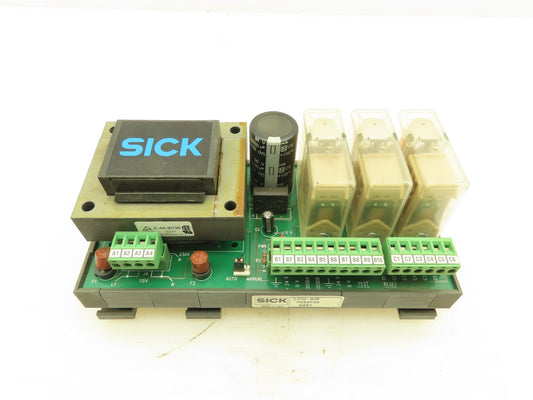 Sick LCU-AM 7022760 Electronic Relay Base Power Supply 240VAC 24VDC 10-Amps