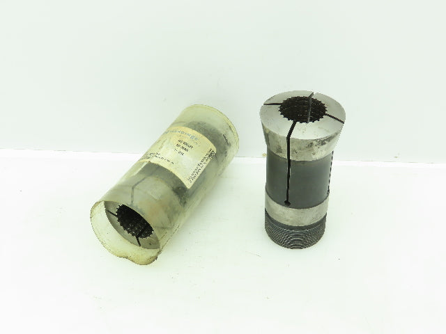 Hardinge 16C Collet 1-3/16" Round Serrated w/Internal Thread RH  LOT OF 2