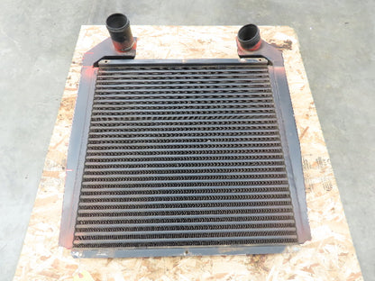 7608-6332 Radiator 28.5x27.5x2" Off of 8.3L Cummins Diesel 3.75" OD Aluminum