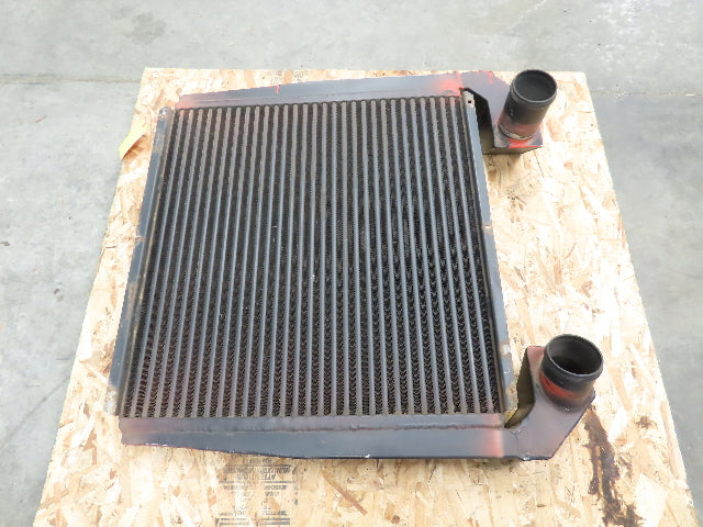7608-6332 Radiator 28.5x27.5x2" Off of 8.3L Cummins Diesel 3.75" OD Aluminum