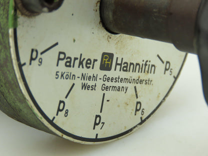 Parker MW12 Hydraulic Rotary Manual Hand Selector Valve Manifold 12-Station