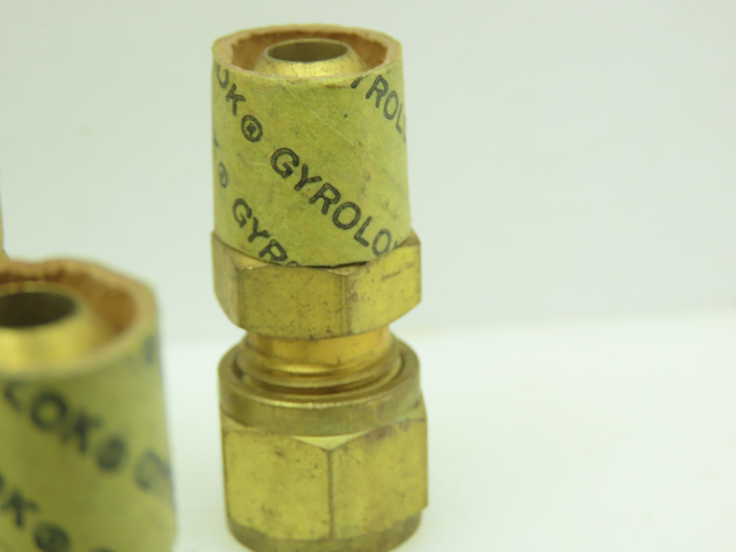 Gyrolok Brass 45° Flare Male Union Compression Fitting  5/16" Tube OD  LOT OF 11