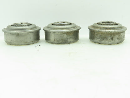 Mathews Conveyor Flanged Roll Bearing 11/16" Hex Bore 2.26" OD  Lot of 3