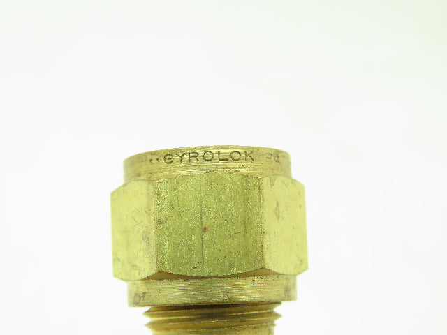 Brass Straight Male Tank Compression Fitting 3/8" Tube x 3/8" MNPT  LOT OF 13