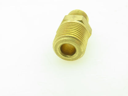 Brass Straight Male Tank Compression Fitting 3/8" Tube x 3/8" MNPT  LOT OF 13