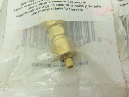 Watts A-10 962-P Ander-Lign Brass Compression Union 1/4 Tube OD  LOT OF 9