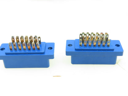 Honda Robotic 20-Pin Male Connector/Socket LOT OF 9