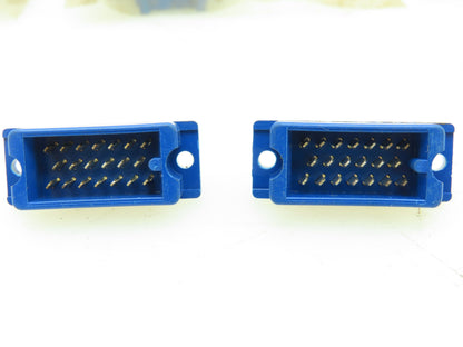 Honda Robotic 20-Pin Male Connector/Socket LOT OF 9