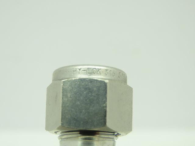 Hy-Lok 316 Male Run Tee Compression Fitting 3/8" Tube x 1/2" MNPT  LOT OF 2