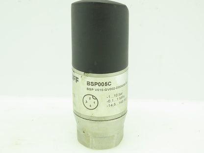 Balluff BSP005E BSP Pressure Switch 24 VDC w/ Four Digit Display