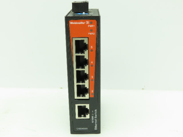 Weidmüller IE-SW-BLO5-5TX Rev 2.0 5 Port Network Switch 10/100M