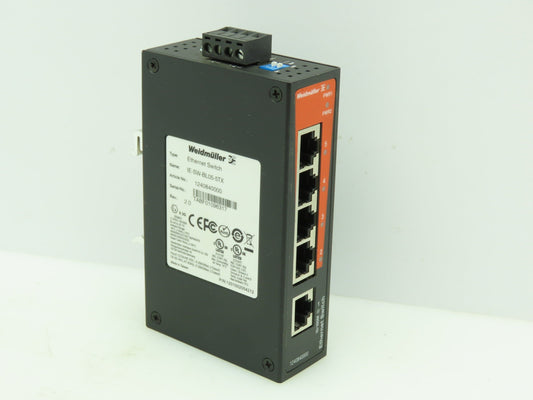 Weidmüller IE-SW-BLO5-5TX Rev 2.0 5 Port Network Switch 10/100M