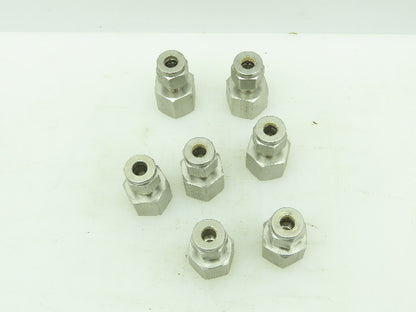 Tylok Stainless Female Connector Compression Fitting 1/4" Tube 1/4" NPT LOT OF 7